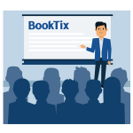 man giving a presentation