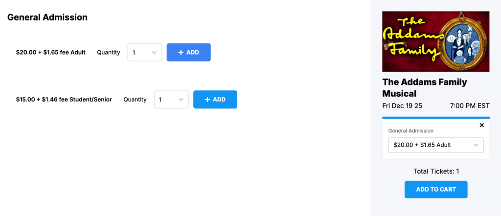 general admission booktix