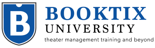logo for booktix university
